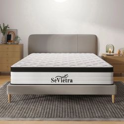 Queen Mattress 12” memory foam hybrid