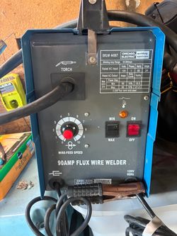 Chicago Electric 90 Amp Flux Wire Welder