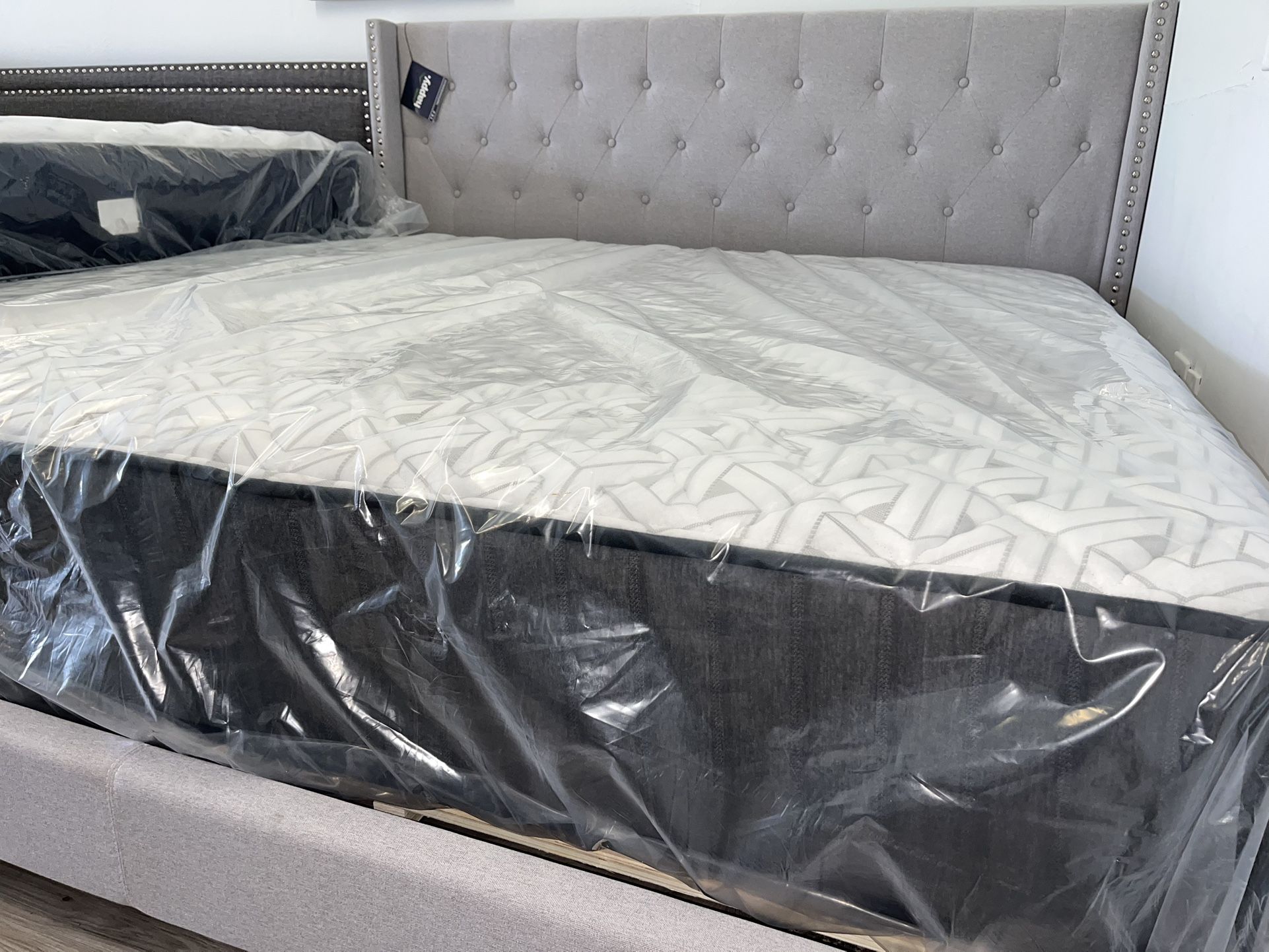 New 14” Inch Luxury King Size Double-Sided Hybrid Infused Cooling Gel Mattress ⭐️ $0 Down Financing + Same Day Delivery ⭐️