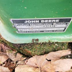 John Deere mower tractor parts