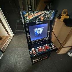 Astroids Deluxe Arcade Video Game Original Plexiglass Marquee