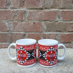 Vintage Enesco Coca-Cola Mugs