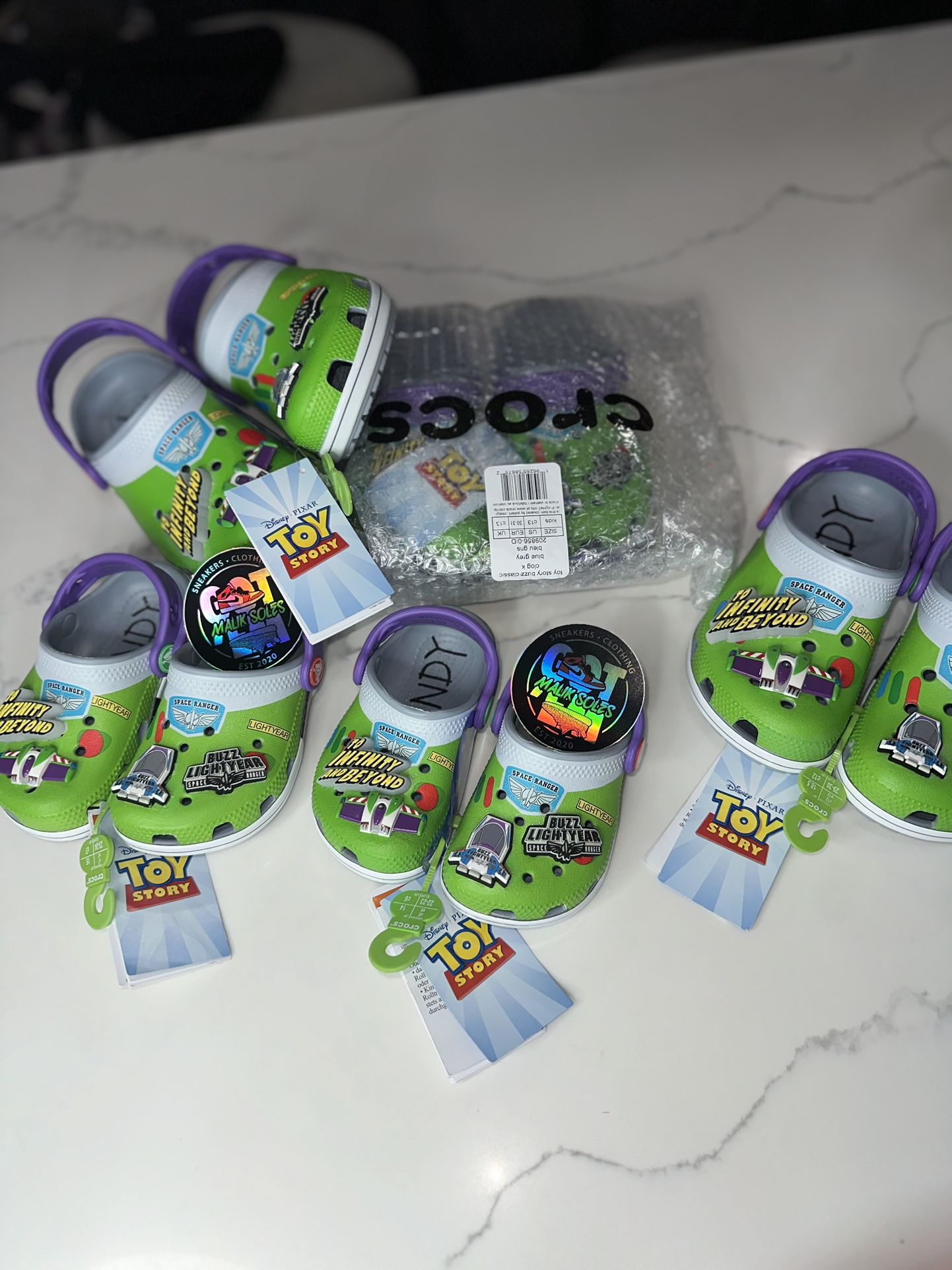 Toy Story Buzz Light Year Crocs Toddler Sizes