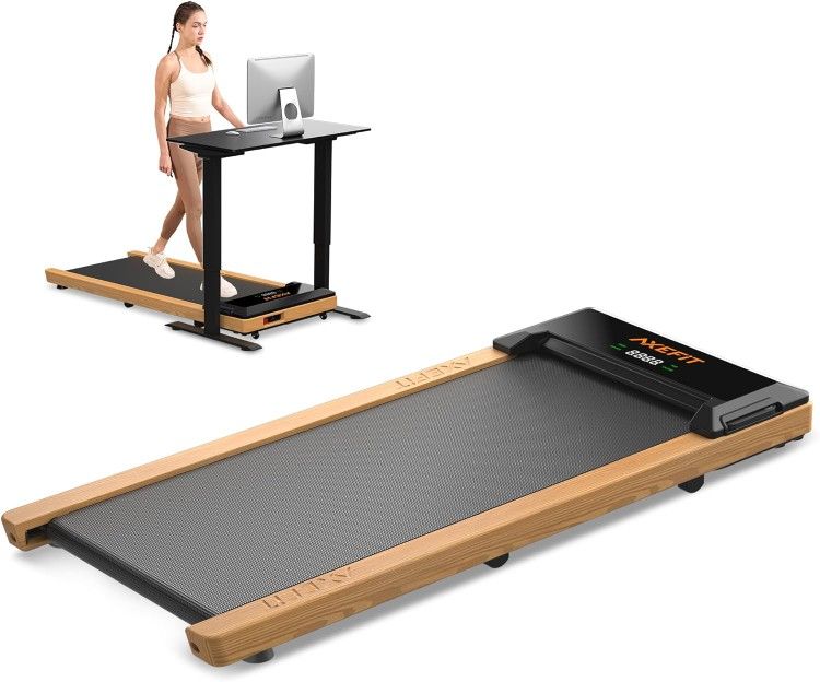 Walking Pad with Incline, Under Desk Treadmill for Home Office,