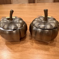 Threshold designed with Studio McGee Recycled Aluminum Pumpkin Canister