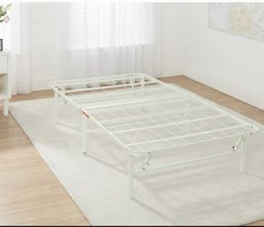 Twin foldable bed frame