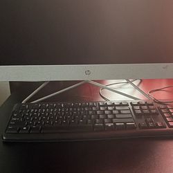 Hp Desktop With Logitech Keyboard And Mouse