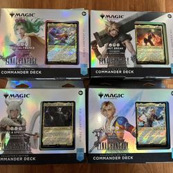 MTG Final Fantasy Collectors Edition Commander deck