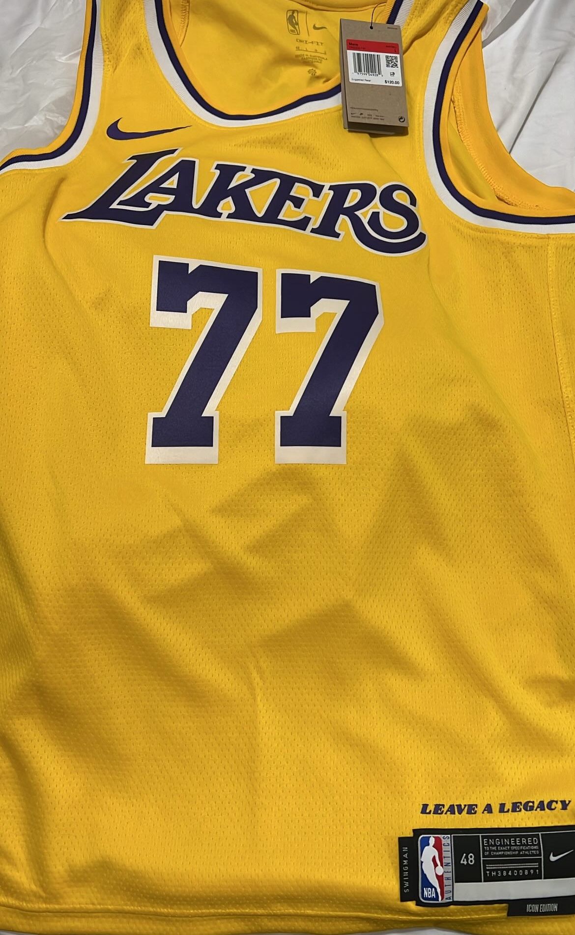 Lakers Luka Doncic Jersey