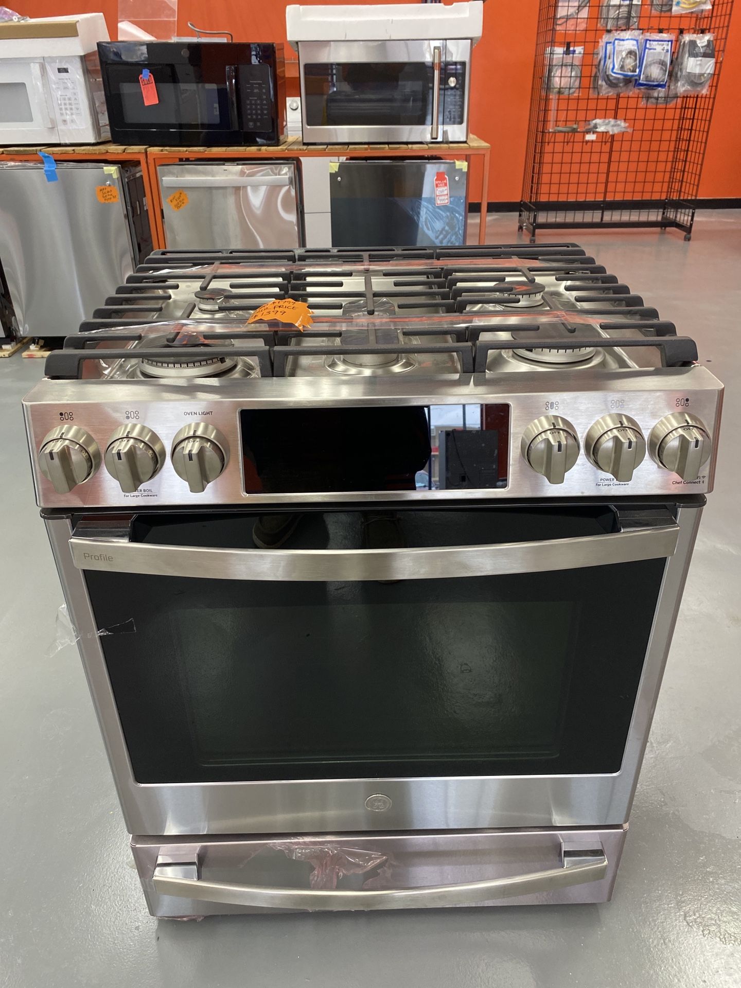 GE profile range Stove