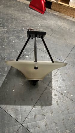 Black/Bronze Ceiling Fixture 