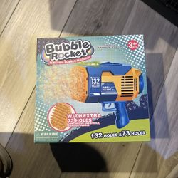 Bubble Rocket Electric Bubble Machine 132 Holes+73 Extra Holes Brand New Sealed€