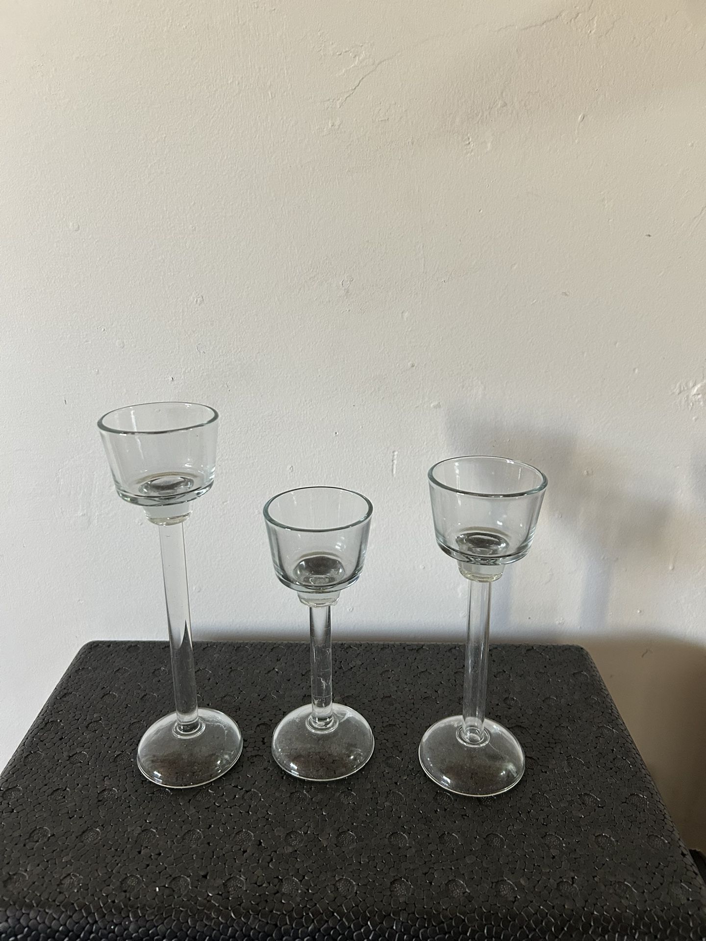Glass Tea Light Candle Holders