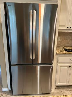 LG French door fridge