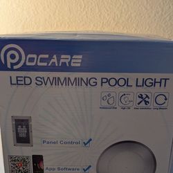 60W 10" Smart Pool Lights for Inground Pool