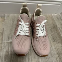 Tory Burch Sneakers, New, Size 8. Light Pink.