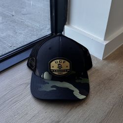 Stylish UCF Camo Golf/Team Hat – Black with Camo Accent