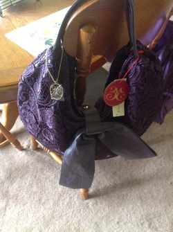 Purple Vieta purse
