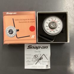 Snap On TA358 Torque Angle Gauge(Brand New)