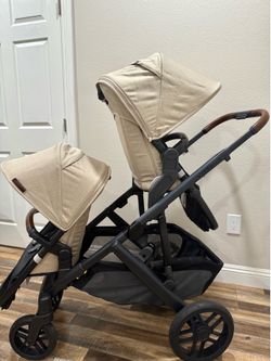 Like New Uppababy Limited Liam Color Double Stroller Vista V2