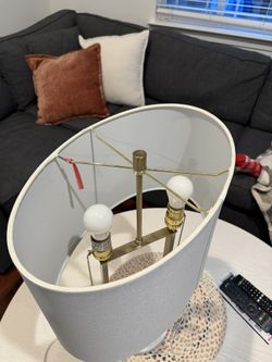 $30 OBO Lamp Barely Used. Marble Bottom.