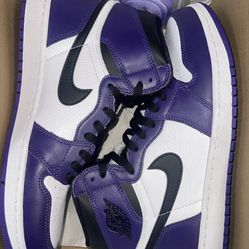 Size 10.5 - Jordan 1 Retro OG High Court Purple 2.0