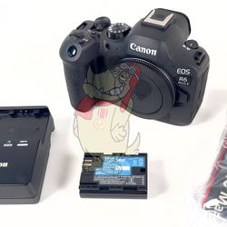 Canon R6 Mark II Camera Body & Accessories