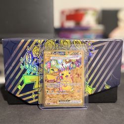 Pokemon- Pikachu ex 247/191 Sv08: Surging Sparks Holo
