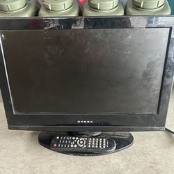 19 Inch TV With DVD Connection