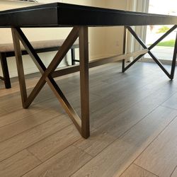 Dining Table 4 Chair And Bench 