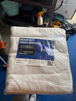 Canvas dropcloth