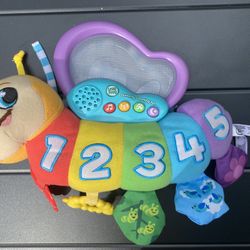 Leap Frog Butterfly Counting Pal Electronic Crib Baby Toy Musical Tested Working
