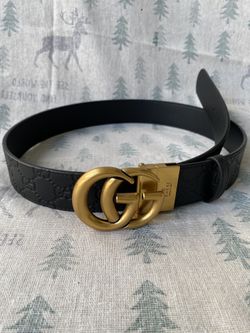 Gucci black Double G belt size 95