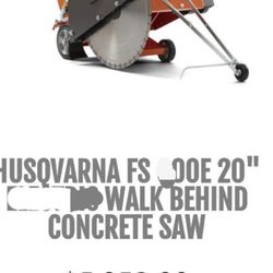 Concrete Saw 