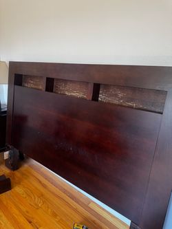 Queen Size Bed , Good Quality Wood , Price Reduced