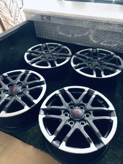 New 18” TRD Tacoma / Also Tundra. 2025. 0-miles. $360