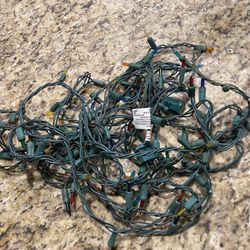 Multicolored Christmas String Corded Lights