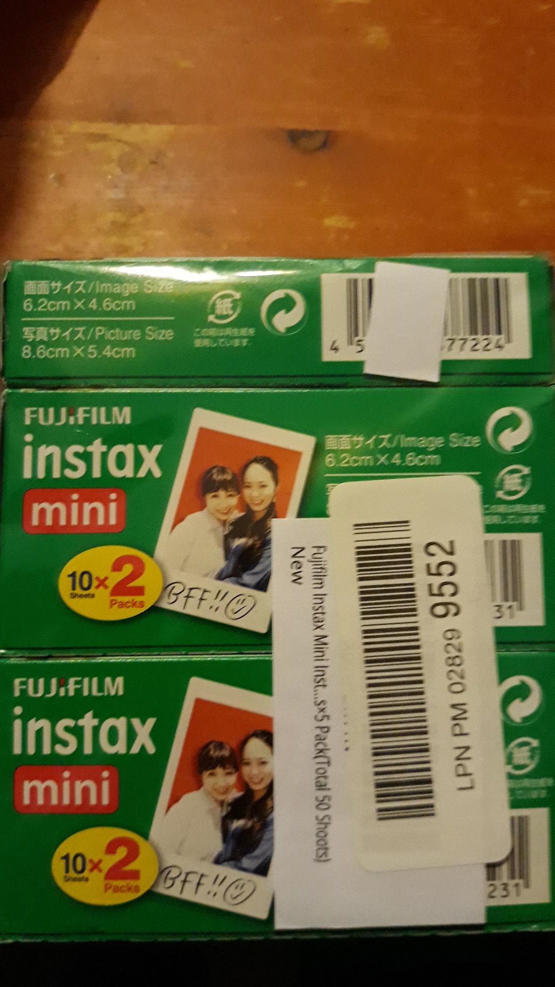 Fujifilm INSTAX mini film (50 shoots)