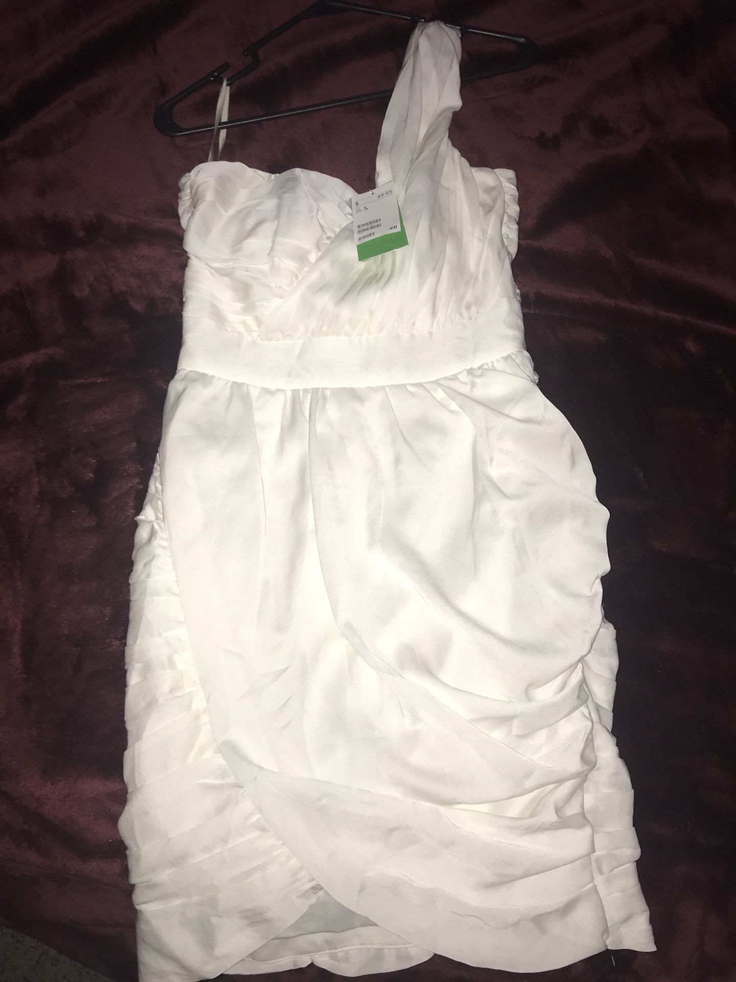 H&M white dress