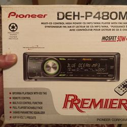 Old School Pioneer Premier Car Cd Player Stereo Deck 