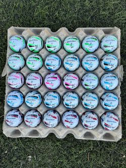 30 golf ⛳️ balls Taylor made speed soft