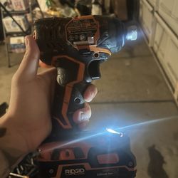 Rigid Drill Used Like New With Battery 