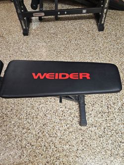 Weider incline decline bench press