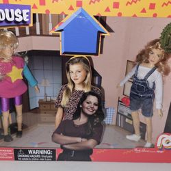 Vintage Mego Full House DJ & Stephanie Tanner 8" action Figure Combo set.