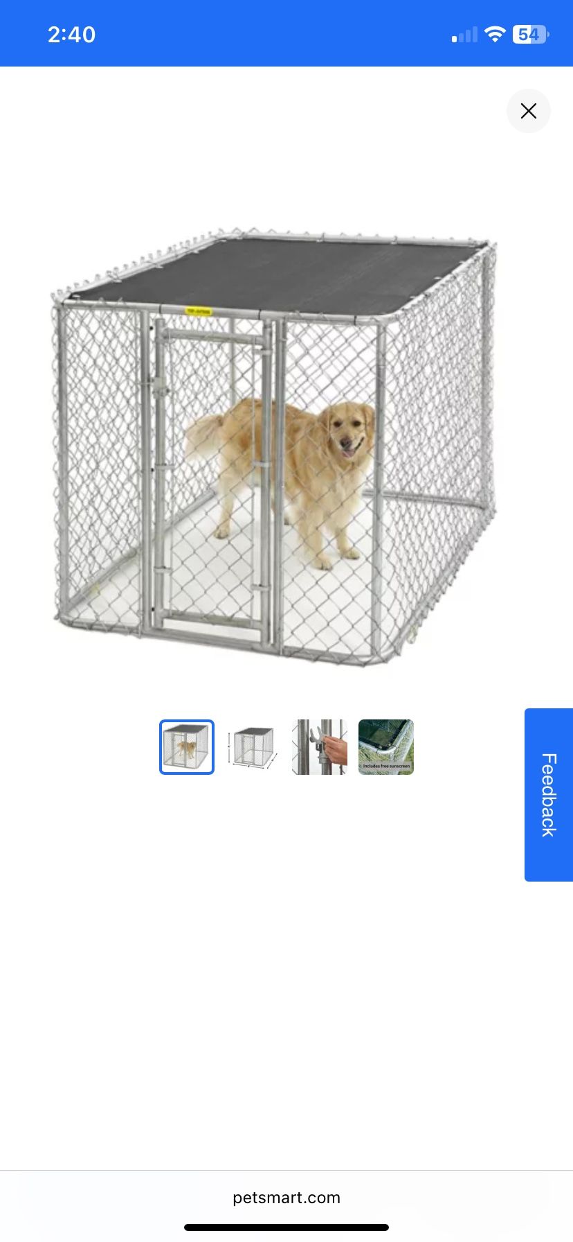Outdoor Dog Kennel