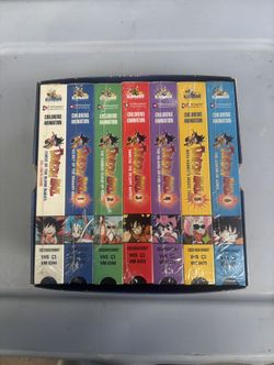 Dragon Ball The Saga of Goku VHS Box Set
