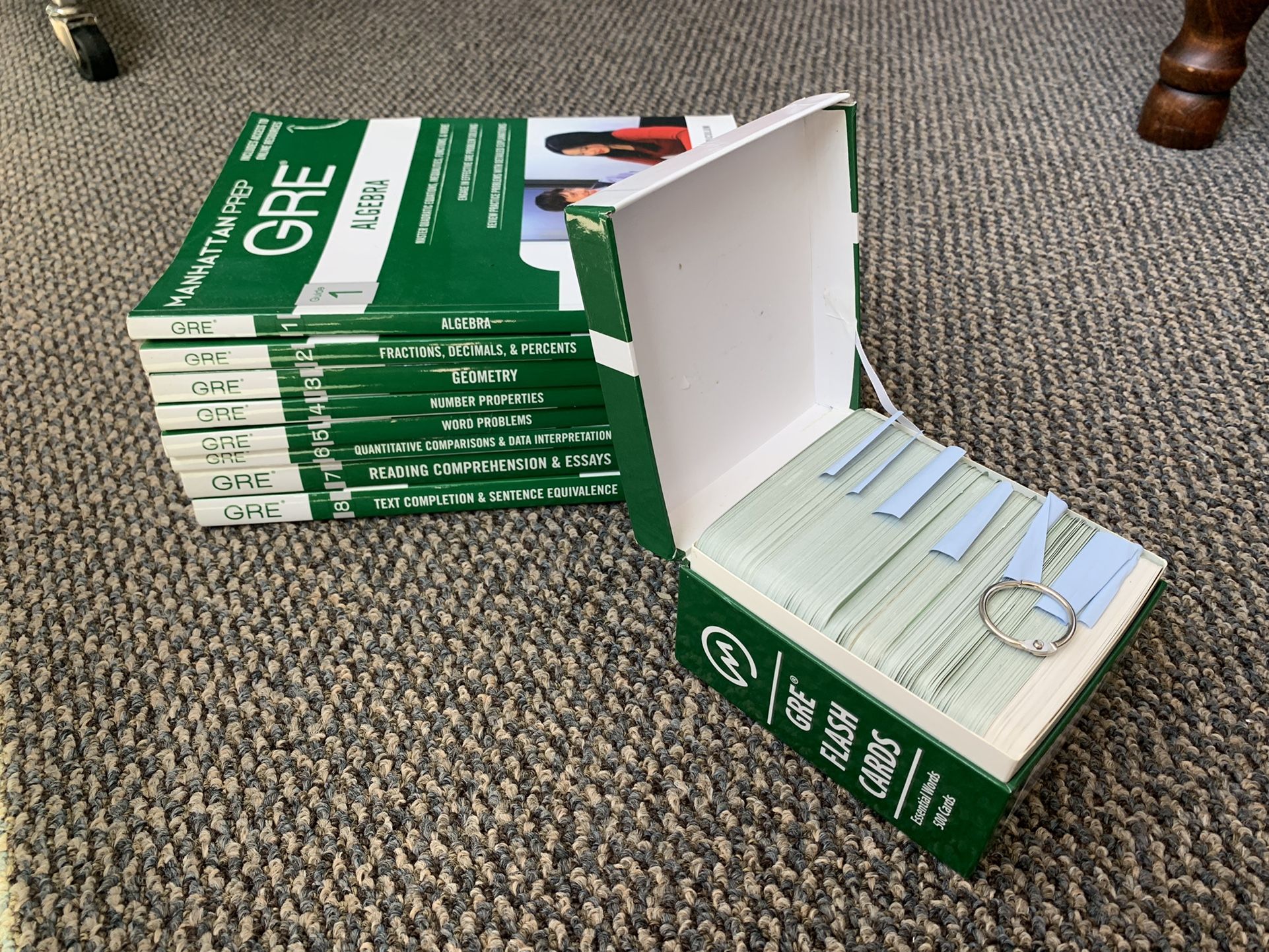 GRE study books - Manhattan Prep
