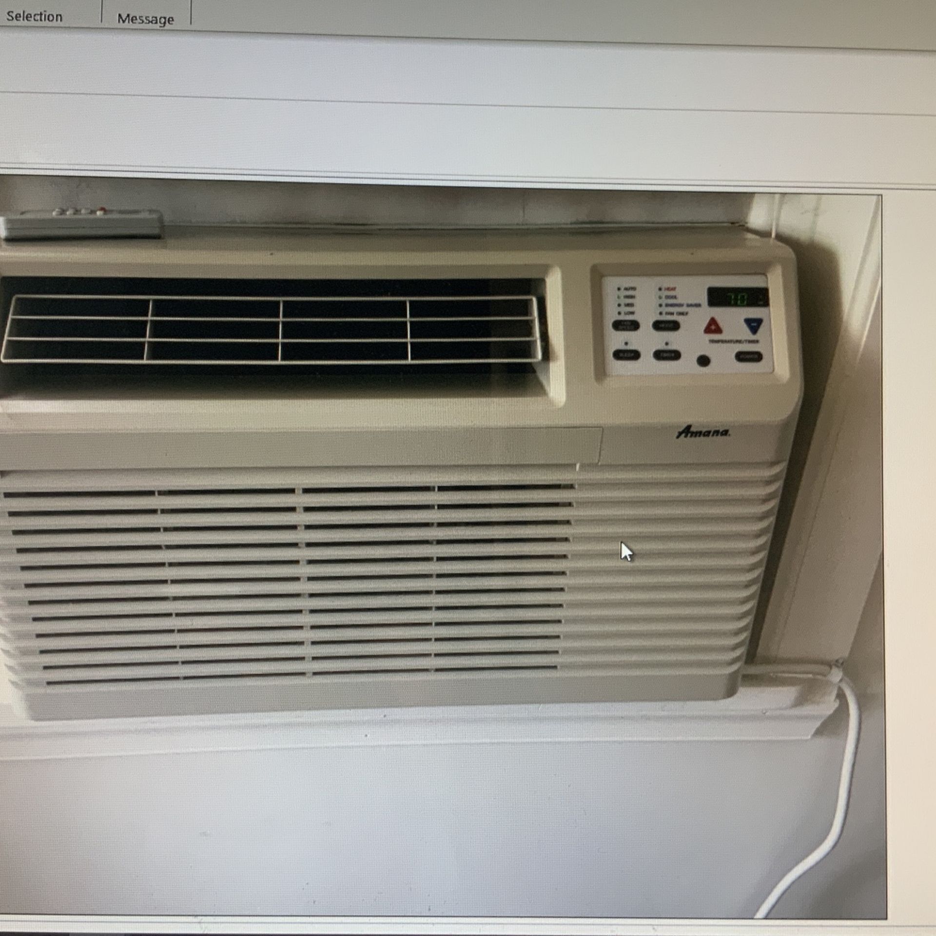 Amana Through The Wall Heat Pump  Air Condioner 