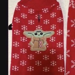 CA. SMALL BABY  YODA DOG SWEATERS.  $9.00. NEW WITH TAGS. SMALL.  STARWARS 