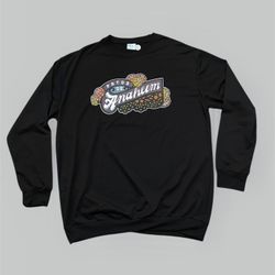 Anaheim Ducks “Patos De Anaheim” Dia De Los Muertos black sweatshirt Size XL